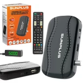 Sunplus Ramtech Plus+ Uydu Alıcı Mini Full Hd Iptv Dahili Wifi Ucast Iks Hediye + Süresiz Iptv - 1