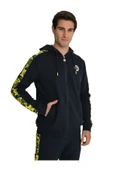 Fenerbahçe Lacivert Tribün Lazer Baskılı Kamuflaj Detaylı Erkek Sweatshirt thumbnail 4