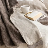 Schafer Home Deer Çift Kişlik Battaniye 200x220 Cm 1 Parça-Kahverengi - 2