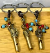 Periboia Metal Figürlü Düdük Anahtarlık - 1