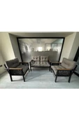 adımshops MİAMİ 2+1+1 MELİSA Balkon-bahçe-kafe Çay Seti Koltuk Oturma Takımı-oturma Grubu,ofis Koltuğu - 1