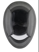 RMS KAPALI KASK 1987 PARLAK SİYAH - 3