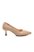 Aspor Bej Kadın Topuklu Ayakkabı thumbnail 2