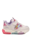 Cool Lila Cırtlı Işıklı Kız Bebek Spor Ayakkabı thumbnail 1