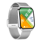Logia Ultra Thin Edge 48mm Çelik Kasa Metal Kordon Akıllı Saat - 2
