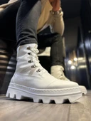 Pabucmarketi Erkek Spor Bot Beyaz thumbnail 3