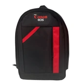 Canon Dslr Fotoğraf Makine Çift Askı Laptop Bölmeli Sırt Çantası - 1