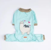 Pawstar Lama&Dog Küçük Irk Köpek Penye Tulum Pijama - 4