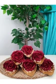 BUKET DÜNYASI 10 ADET HEDİYELİK TEKLİ GÜL BUKETLERİ SÖZ, NİŞAN, DÜĞÜN, MEVLÜT - 3