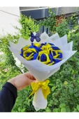 BUKET DÜNYASI 7 Li Solmayan Gül Buketi Fenerbahçe Dışı Beyaz - 4