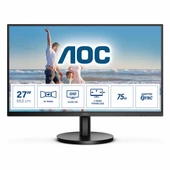 AOC Q27B3MA 27" 75Hz 4Ms HDMI+DP WQHD FreeSync VA Vesa Monitör thumbnail 1