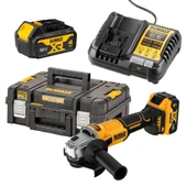 Dewalt DCG407M2T 18V XR 125MM Çift Akülü Kömürsüz Avuç Taşlama 2X4Ah - 1