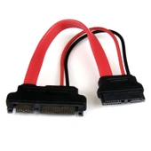 22 pin sata data to 13 pin mini slimline sata çevirici kablo 20 cm - 1