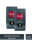 Piacetto Espresso Supremo Çekirdek Kahve 1 kg x 2 Adet thumbnail 1