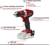Einhell TE CD 18/40 Lİ Solo Vidalama thumbnail 2