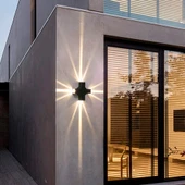 Elektrikle Çalışır, 4 Watt, Modern Tasarım İç ve Dış Mekan Duvar Apliği, 3200 Kelvin, 220V Led Aplik thumbnail 1