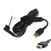 Lenov uyumlu adaptörler için kare uç tamir kablosu 1m thumbnail 4