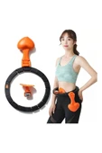 Hepitop Akıllı Hulahop – Düşmeyen, Kalori Sayarlı Fitness Hula Hoop – Evde Spor Ayarlanabilir 80-110 cm - 1