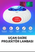 YH12 2 si 1 Arada Akıllı Yıldız projeksiyon Renkli Işık Gösterileri  Bluetooth Hoparlör - 2