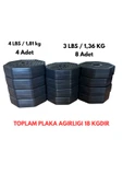 Hepitop 4’ü 1 Arada Dambıl Seti 20 KG | Ayarlanabilir Dumbbell – Barbell – Kettlebell – Şınav Barı Spor Seti - 3