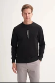 Cazador Slim Fit Mevsimlik 3 İplik Pamuk Karışımlı Sweatshirt-54185 thumbnail 2