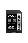 Lexar 256GB LEXAR LSDSIPL256G-BNNNG PROFESSIONAL SILVER PLUS SDXC UHS-I CARDS UP TO 205MB/S READ 150MB/S W - 1