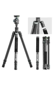 ulanzi Mt-61 Carbon Fiber Hafif Taşınabilir Travel Tripod Monopod thumbnail 2
