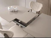 Star Capuccino Lak Panel Mutfak Masa Sandalye Takımı 82x138 thumbnail 4