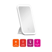 Polosmart PBS510 Şarjlı Led Işıklı Makyaj Aynası Beyaz - 3