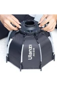 ulanzi AS-D30 30cm Mini Bowens Montajlı ve Izgaralı Sekizgen Softbox thumbnail 4