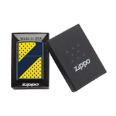 Zippo 239-069480 Yellow And Navy Design (2-2) Çakmak thumbnail 2