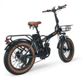 ALBA FOLD F 750 mid OFF ROAD PREMİUM 48V 16Ah(768Wh) SİYAH ZIRHLI LASTİK - 4