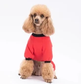 Pawstar Depresso Küçük Irk Köpek Penye Tulum Pijama - 3