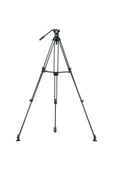 Benro Sirui SH25 Akışkan Kafalı Profesyonel Video Tripod Kiti Siyah - 2