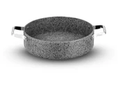 Stone-Age 30 cm Çizilmez Yanmaz Yapışmaz İndüksiyonlu Basık Tencere thumbnail 3