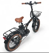 ALBA FOLD F 750 mid OFF ROAD PREMİUM 48V 16Ah(768Wh) SİYAH ZIRHLI LASTİK - 5