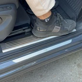 VW TAYRON Uyumlu İç Kapı eşiği 4 kapı 2024 Üzeri P.çelik (Taşlı) thumbnail 4