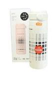 Shotay ST-8188 480ml Desenli Beyaz Çelik Termos - 1