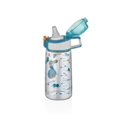 Vagonlife Tkk T3002 500ml Pipetli Mavi Astronot Desenli Tritan Matara - 2