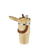 Shotay ST-8166 Çift Kullanım Pipetli/Rahat İçim Beyaz 650ml Çelik Termos thumbnail 2