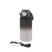 Vagonlife VGN2213-T 1500ml Siyah Beyaz Tritan Motivasyon Matarası thumbnail 2