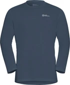 Jack Wolfskin A60291-C0412 Vonnan Ls T M Erkek Outdoor Tişört - 3