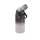 Vagonlife VGN2213-T 1500ml Siyah Beyaz Tritan Motivasyon Matarası thumbnail 3