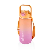 Vagonlife VGN2213-T 1500ml Turuncu Pembe Tritan Motivasyon Matarası thumbnail 4