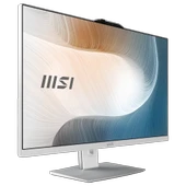 MSI MODERN AM272P 12M-1201TR i5-1235U 16GB DDR4 500GB SSD 27" FHD W11 Beyaz AIO Masaüstü PC thumbnail 2