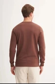 Cazador Slim Fit Mevsimlik 3 İplik Pamuk Karışımlı Sweatshirt-54185 thumbnail 4