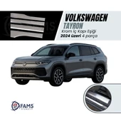 VW TAYRON Uyumlu İç Kapı eşiği 4 kapı 2024 Üzeri P.çelik (Taşlı) thumbnail 1