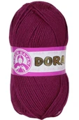 1 Adet Dora El Örgü İpi Yünü 100 gr 103 Mürdüm - 1