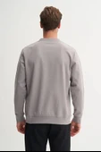 Cazador Dynamic Regular Fit Pamuk Karışımlı Baskılı Scuba Sweatshirt-53290 thumbnail 3