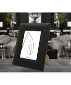 Siyah Dokulu Fotoğraf Çerçeve 5x7 12.5X17 cm - 1